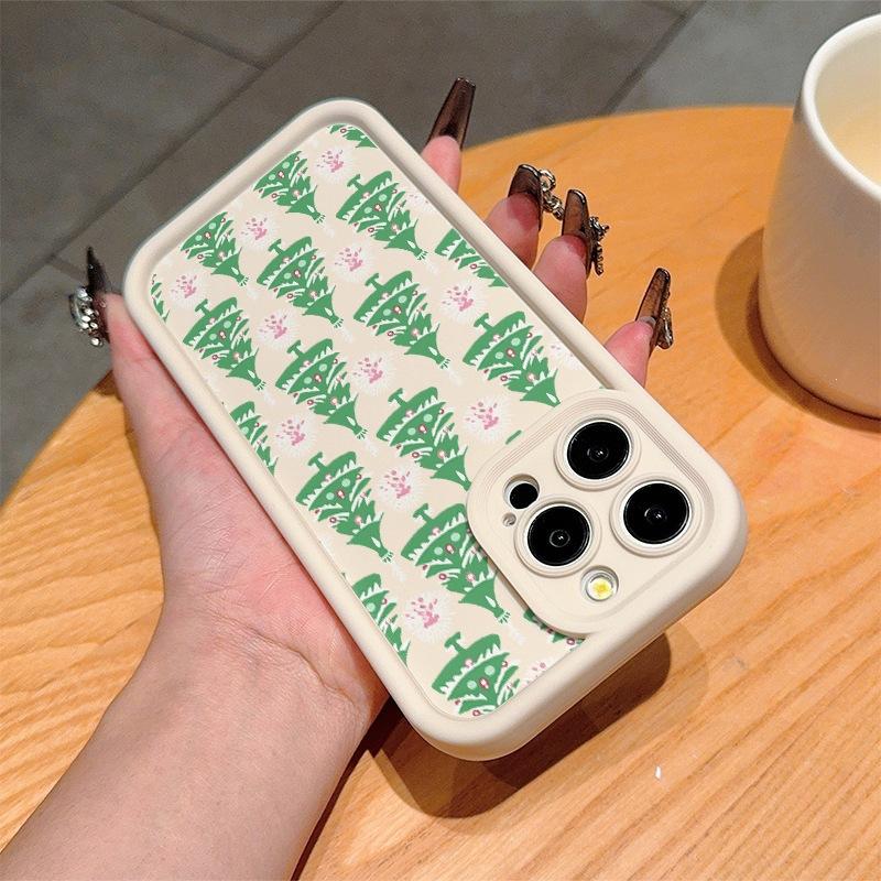 Christmas models are suitable for iPhone16ProMax mobile phone case 15/16 Apple 13 anti-drop shock absorption 11/12Promax