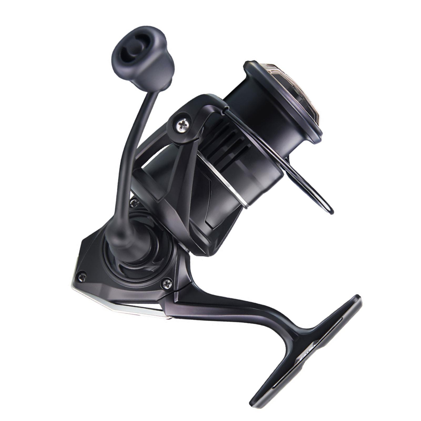 Катушка спиннинговая 6+1BB из углеволокна 5.2:1 Скоростное передаточное число Катушка для рыбалки из алюминиевого сплава для соленой воды AQR2000MHG AQR2500MHG