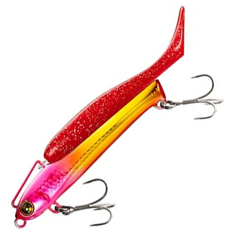 SHIMANO Surf Lure Netsuna Metal Drive Kyorin Pink Worm, 38g, XG-K38T 010,