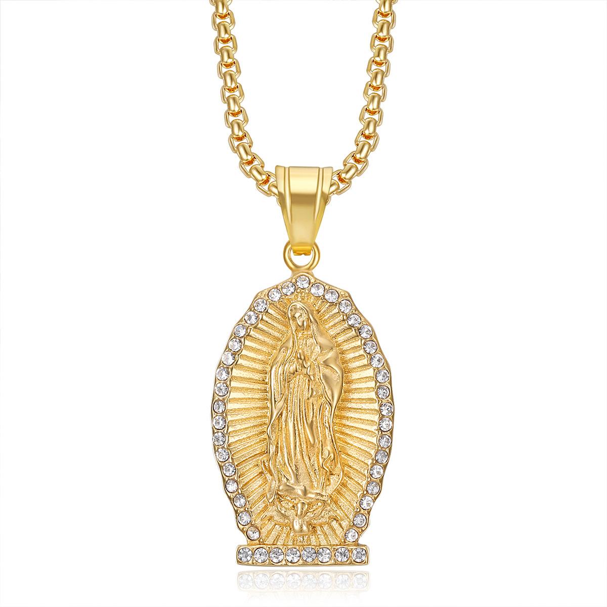 2026 Vintage Inlaid Zircon Men s Exquisite Gift Jewelry Necklace 60CM