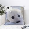 Seal Sea Cute Square Pillow Case  Cushion Covers Awesome Zipper Decorative Pillowcase for Seat 45x45cm