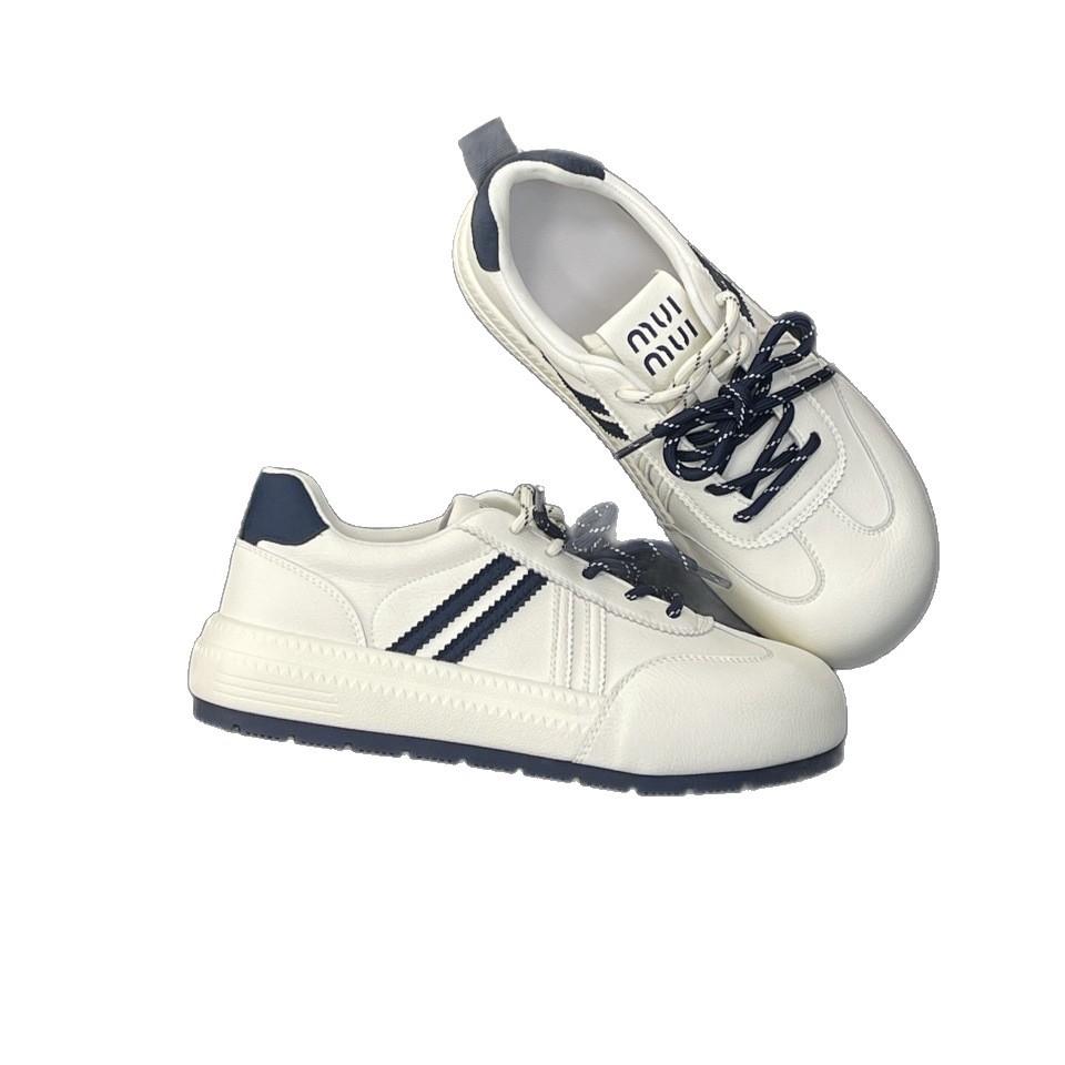 Autumn and winter new lightweight soft-soled Forrest Gump sports board shoes Xiaobai retro fashion versatile flat-bottomed Dexun casual shoes women