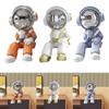 Miniature Astronaut Resin Ornaments Living Room Aesthetic Figurines Creative Interior Art Sculptures Desk Home Decorations Gifts