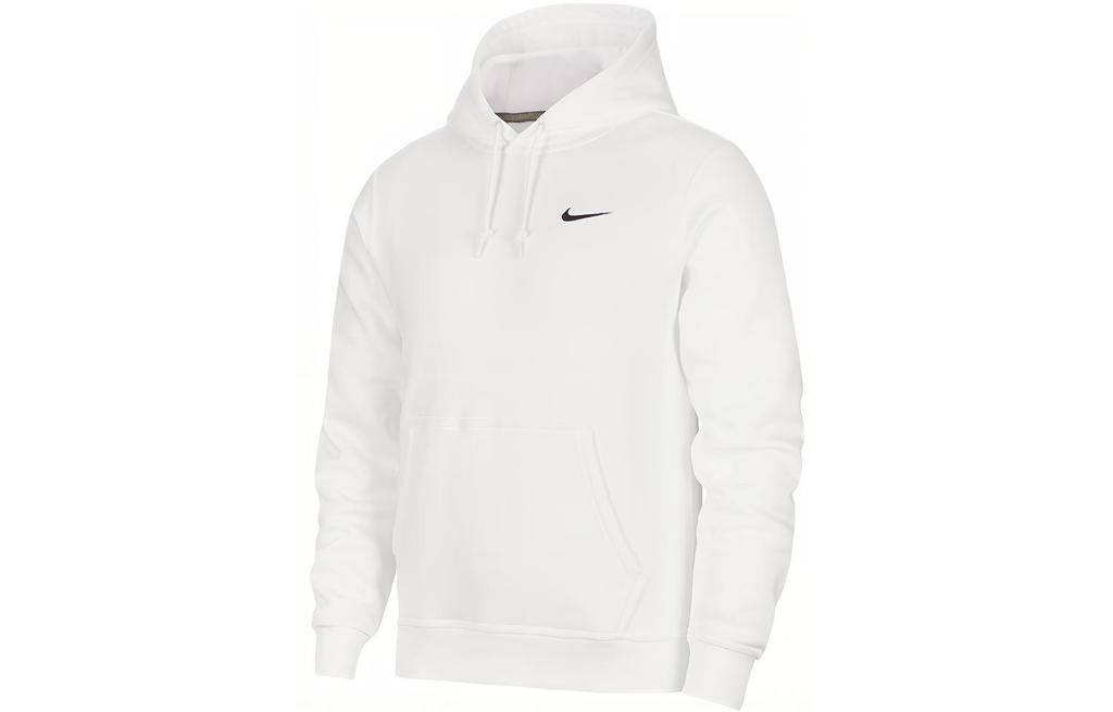 Nike Sweatshirts Men's White Hooded Moderate Regular 916271-100
