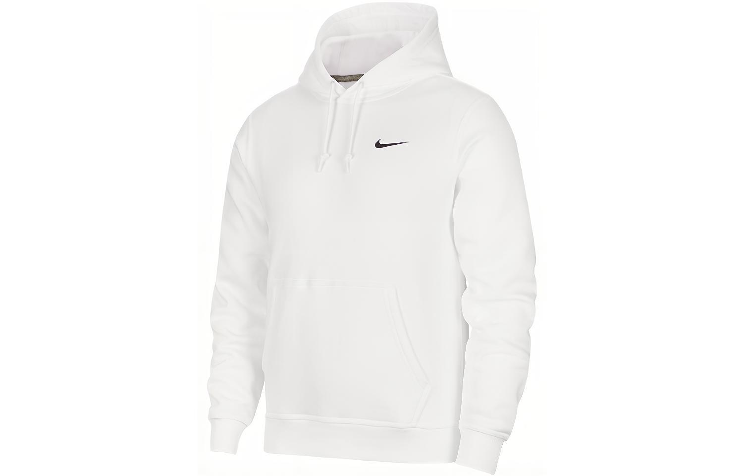 Nike Sweatshirts Men s White Hooded Moderate Regular 916271-100 XXL