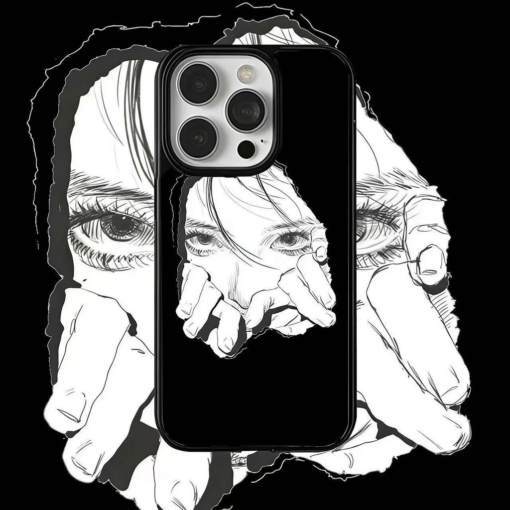 cute cat cartoon girl phone case for iphone 17 pro max 16 plus 15 14 13 11 silicone back cover for iphone 12 shell bumper