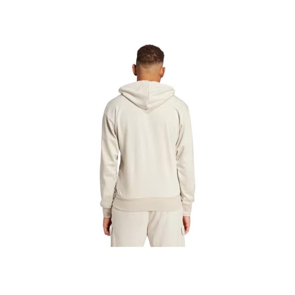 adidas Essentials Feelcozy French Terry Hoodie Wonder Alumina/White Men Streetwear IN6085