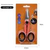 Professional Fishing Scissors - Serrated Stainless Steel Multi-functional Braided Line Cutter