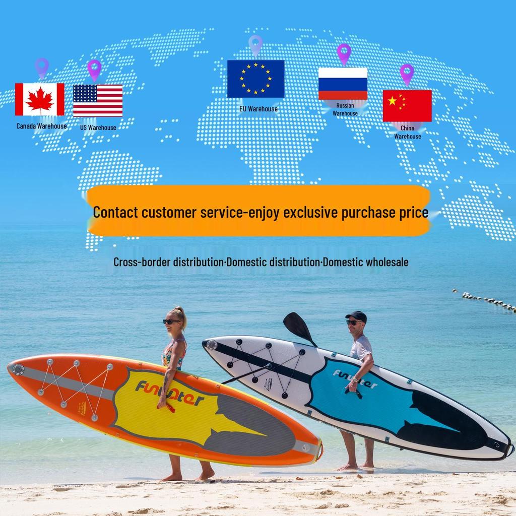 New Inflatable Paddleboard - Professional SUP Stand-Up Surfboard, Available as Single Purchase