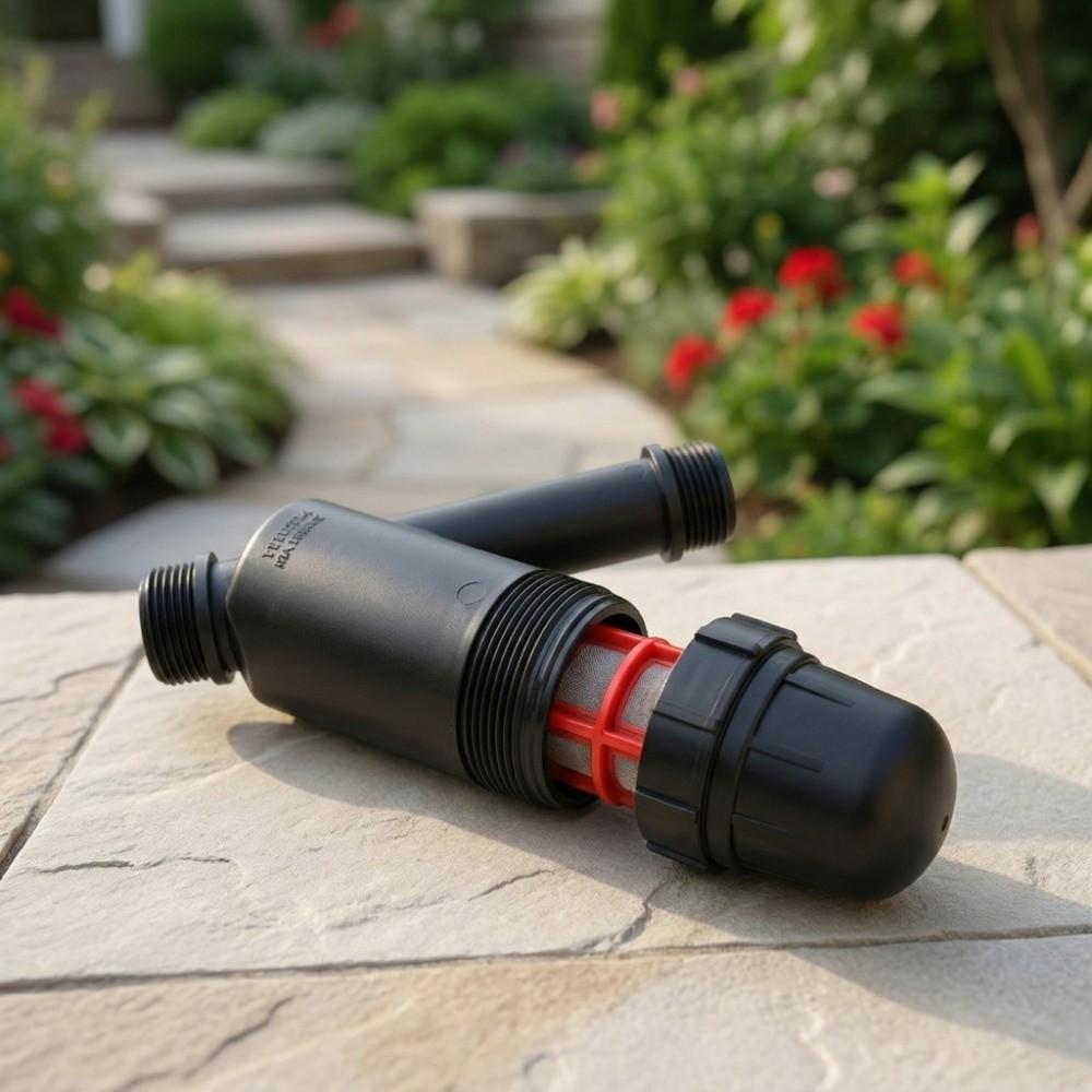 3/4 Inch Screen Irrigation Filter Y Type Easy Clean Drip Irrigation Filter 120 Mesh High Flow Garden Irrigation Filter
