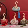 Traditional Chinese Silk Sachet – Hanging Fragrant Bag with Tassel for Wardrobe, Car & Gift