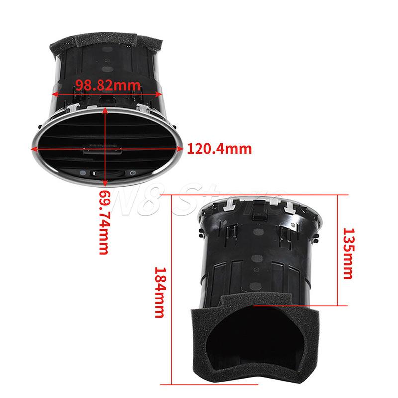 1/2/4Pcs Car Air Conditioning Outlet Dashboard Vent For Ford Focus MK2 2005-2013 4M51A014L21AD Air Vent Outlet Nozzle