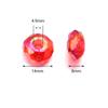 20Pcs/Lot 14mm Acrylic Beads Clear Color 4.9mm Large Hole Loose Beads For Diy Jewelry Bracelet Necklace Accessories