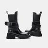 Platform Mid Heels Women High Boots Shoes Women 2025 Trend Snow Boots Winter Mid Calf Shoes Pumps Goth Dress Mujer Zapatos Botas