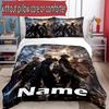 3pcs Duvet Cover Set (1*Duvet Cover + 2*Pillowcase, Without Core), Custom Name Final Fantasy Pattern Bedding Set, Home Bedroom Decor Gift