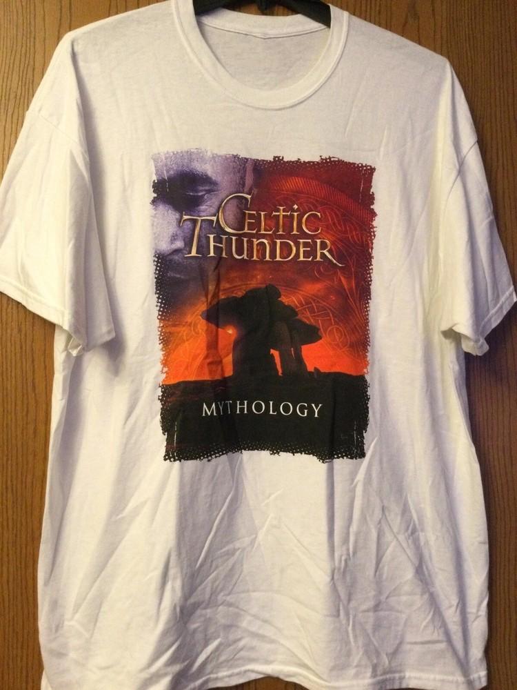 

Celtic Thunder Mythology White Shirt 1side Cotton ES348 Unisex T-Shirt XXXXL