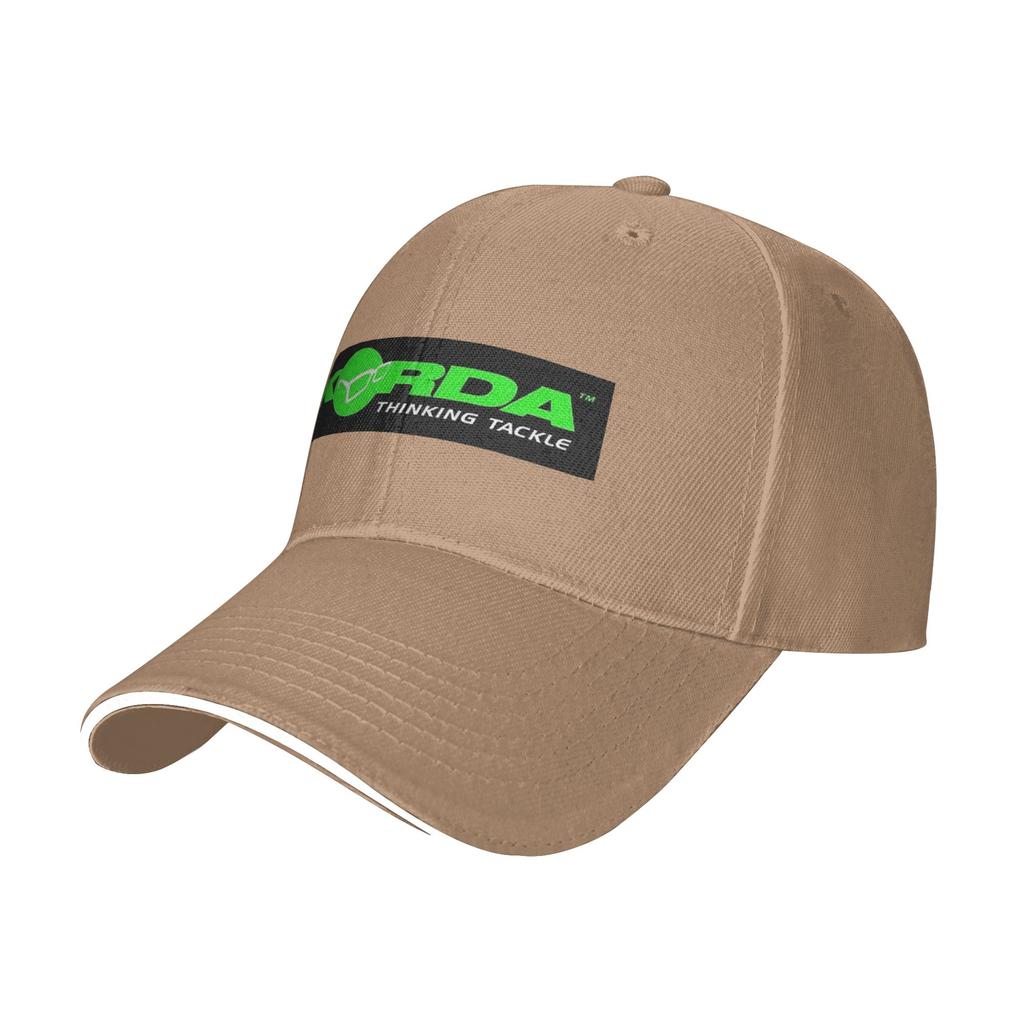 Korda Fishing Logo Fisch Karpfen Angler Unisex Geschenk Kappe Baseballkappen Verstellbare Mütze Hip Hop Sommer Unisex Baseballkappen Anpassbar