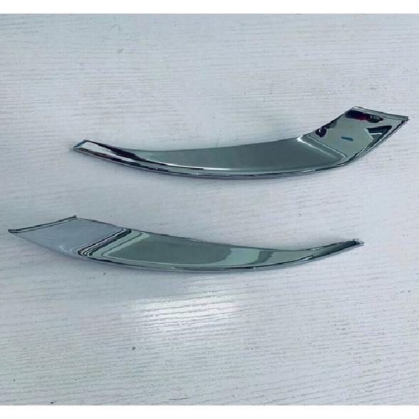 For Mazda CX-5 22-2024 Chrome Car Rear bumper Fog Light Lamp frame Cover Trim 2p