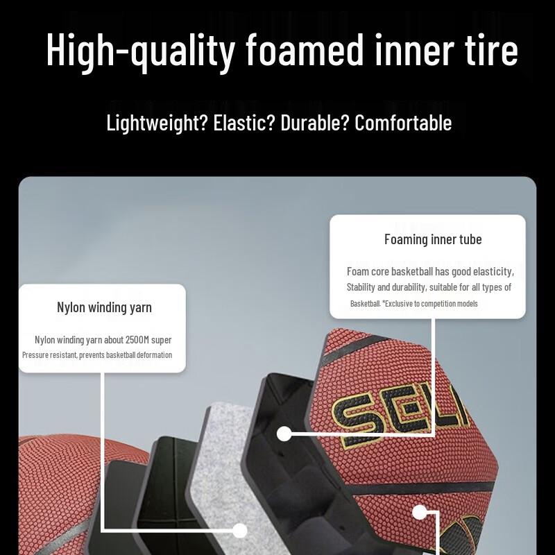Long Zhan Wear-Resistant PU Basketball