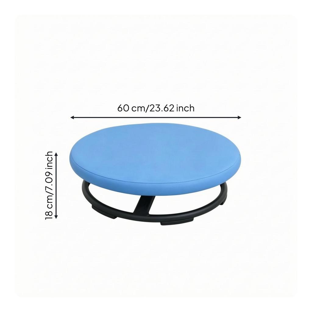 Sensory Rotation Disc Stable Sit and Rotate Toy Slim for Clinical Care