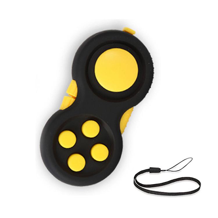 Fidget Pad Rolling Stress Relief Decompression Fidget Controller Pad Game Sensory Toys Handheld Fingertip Toys For Kids Adult