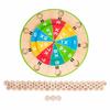 Wooden 99 Multiplication Turntable Training Teaching Aids Mathematics