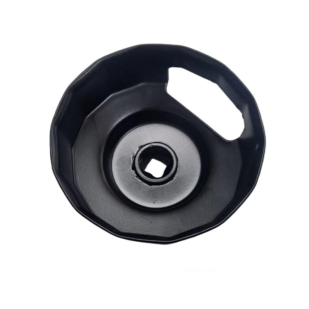 76mm Motorcycle Oil Filter Removal Tool Socket with 14 Flutes for Accurate Engagement and Controlled Filter Cap Disassembly