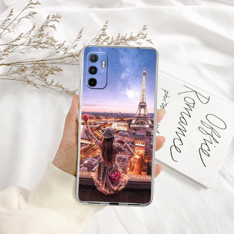 

IK52 Paris Eiffel tower Transparent Phone Case for Motorola Moto G7 G8 G9 G84 G85 G73 G24 G15 Z2 Play Power Plus Motorola Moto Z2 Play