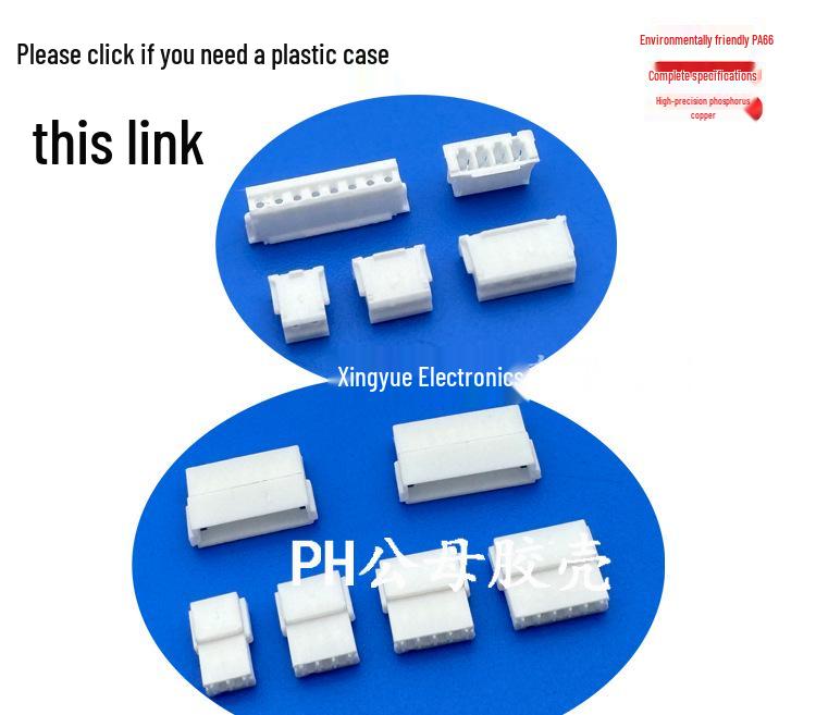 ZH Terminal Connector 1.5mm Phosphor Bronze Wire-to-Wire Plug with Continuous Winding Male and Female Pins