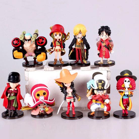 Anime Figure Cute Japanese Cartoon PVC One Piece Action for