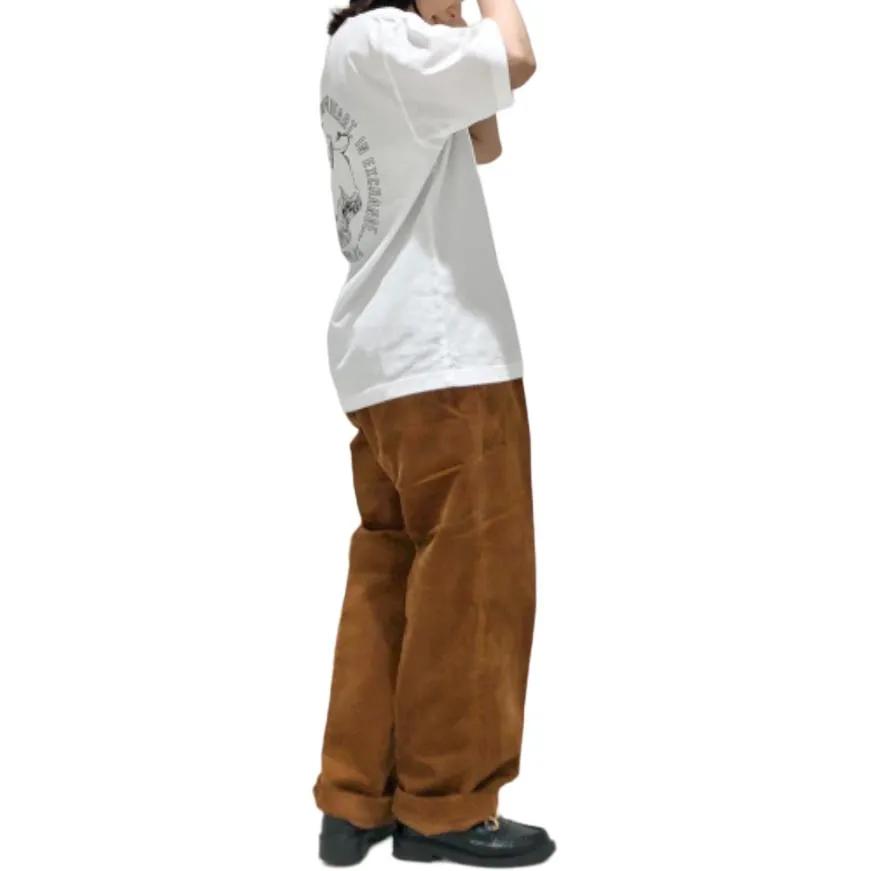 UNIQLO Chainsaw Man T-Shirts Unisex White Crew Neck Moderate (Unisex) T-Shirts 462908 00