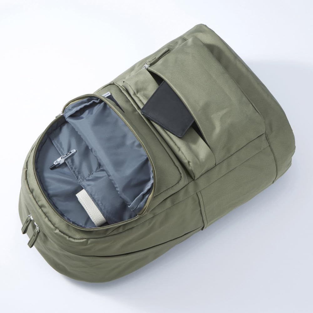 Mizuno Colore Backpack 43, Stylish and Popular Backpack for School, Travel, and Excursions, Antibacterial and Antiviral, B3JDC003, Navy, L35xW20xH56