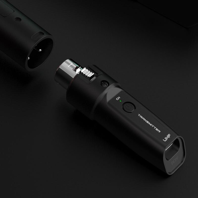 Professional UHF Wireless Microphone Converters Transmitter Receiver Wireless Mic System For Enhances Performances