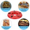 5 Teeth Arc Shaped Wood Cutting Disc Woodworking Angle Grinder Carving Polishing Tool(Red )