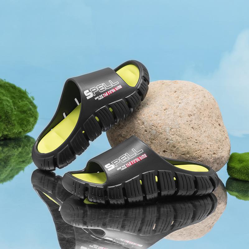 

Летние новые мужские сандалии тапочки кроссовки тапочки мужские толстые подошвы платформы шлепанцы мягкие тапочки из ЭВА повседневная пляжная обувь 40