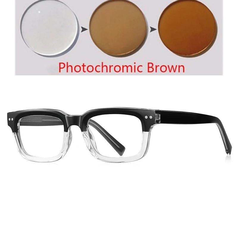 Blue Light Blocking Small Square Prescription Glasses For The Nearsighted TR90 UV400 Shortsighted Eyeglasses 0 -0.5 -0.75 To -6.