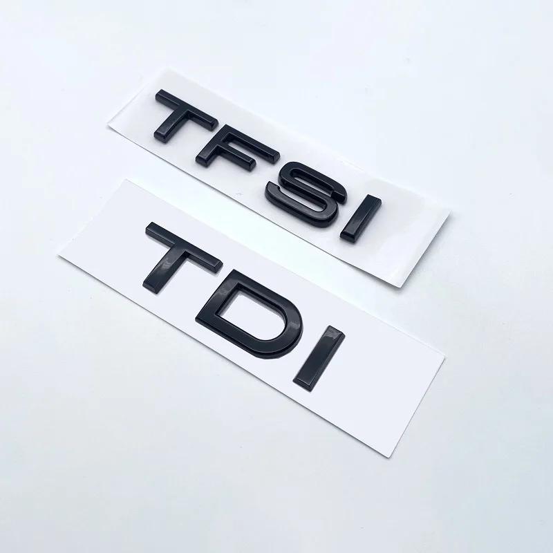 ABS Numbers Letters Q2 Q3 Q4 Q5 Q6 Q7 Q8 35 45TFSI 2.0T 30 40 50 TDI Emblem For Audi Q Series Car Fender Trunk Rear Logo Sticker