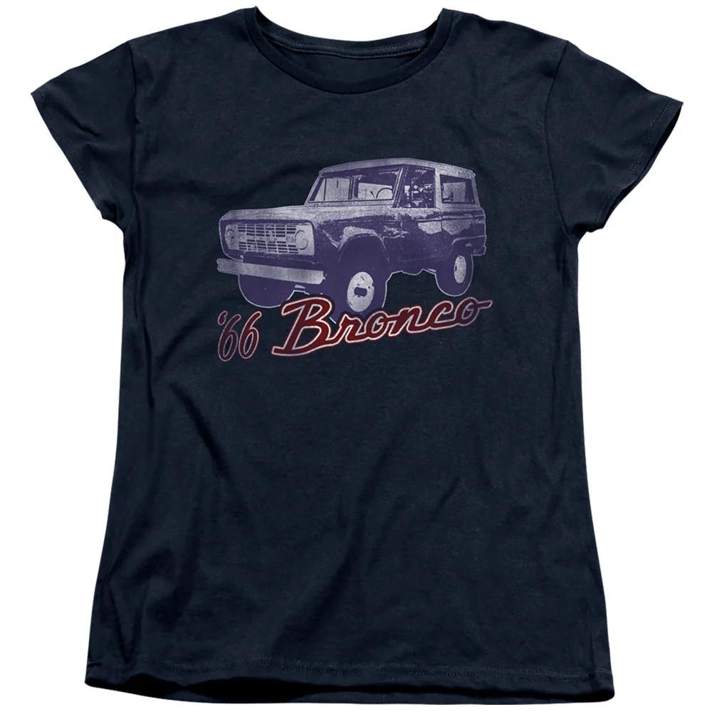 

Ford Bronco 66 Bronco Classic Womens T Shirt Navy 4XL