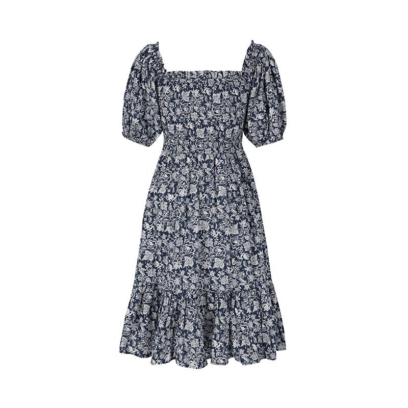 SOUP Puff Sleeve Short Sleeve Dress (Oz6Opt0)