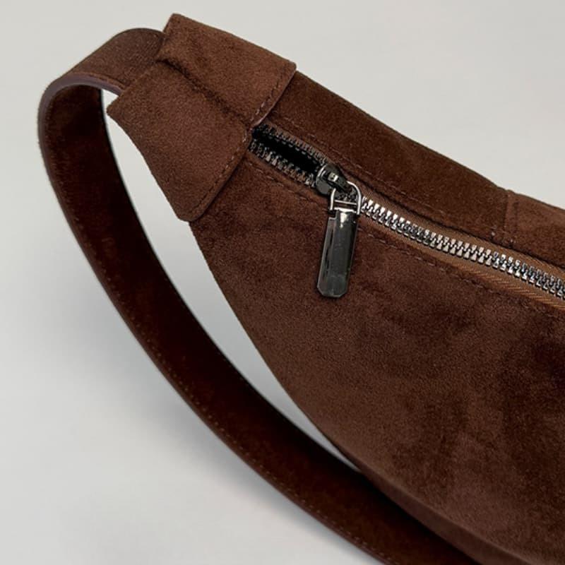 Vielseitige Damen-Umhängetasche mit einer Schulter Runder Retro-Beutel