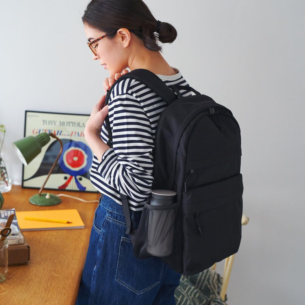 Afternoon Tea Living HR55 Zero Gravity Functional Backpack, 22L Large Capacity, Fits 16-inch Laptops, AGS Function, Black, for Men and Women