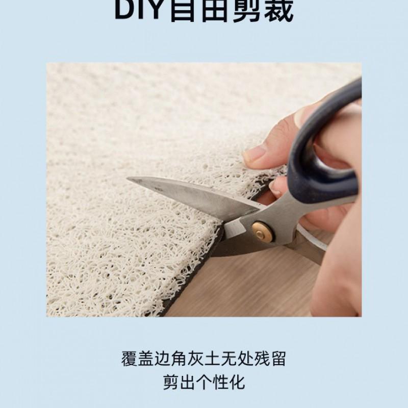 Entrance Door Mat Non-slip Dirt Scraper Cuttable Cartoon Forest Design Home Use