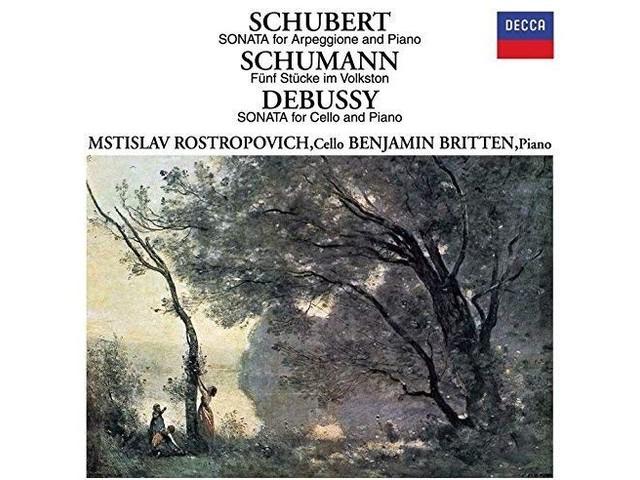 [CD] Schubert: Sonata for Arpeggione and Piano etc. ROSTROPOVICH UCCD-51082 NEW