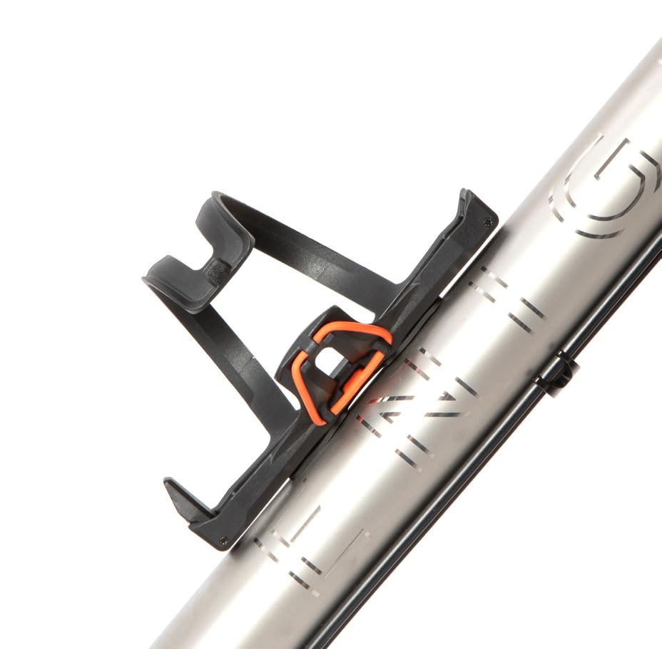 

RESTRAP Флягодержатель с боковым извлечением, двусторонний для левой и правой руки, со стропой для предотвращения выпадения даже на неровных дорогах, японские велосипеды, извлечение, чёрный