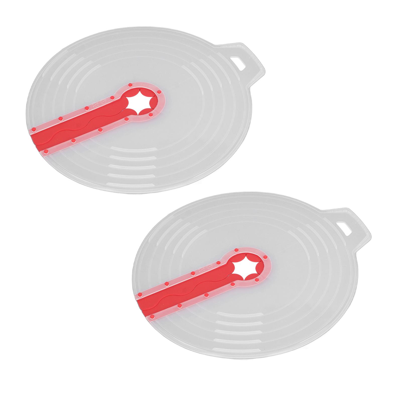 

2Pcs Bowl Anti Lid Mixer Bowl Cover Silicone Egg Whisk Splatter Guard Cover for Mixing Eggs Whipping Crm Frothing Milk