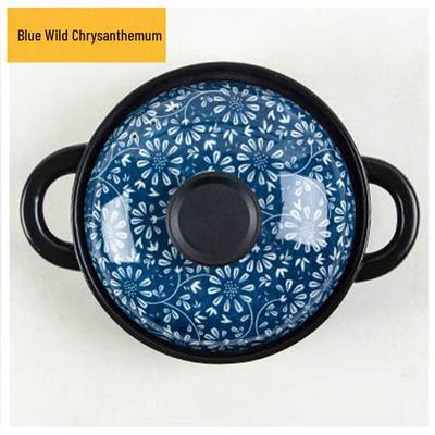 ZISIZ Japanese Style Ceramic Casserole Pot