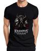 Krampus Cousin Gloomy Horns Skull Christmas Gothic Gift Unisexs TShirt