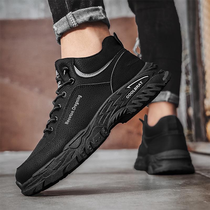 Martin boots autumn 2024 new waterproof, non-slip and wear-resistant tooling boots thick-soled and lightweight men's boots construction site work saf