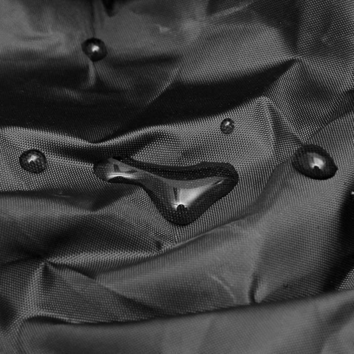 Housse pour mobilier de jardin - Étanche bâche couverture - Noir - 180x120x74 cm
