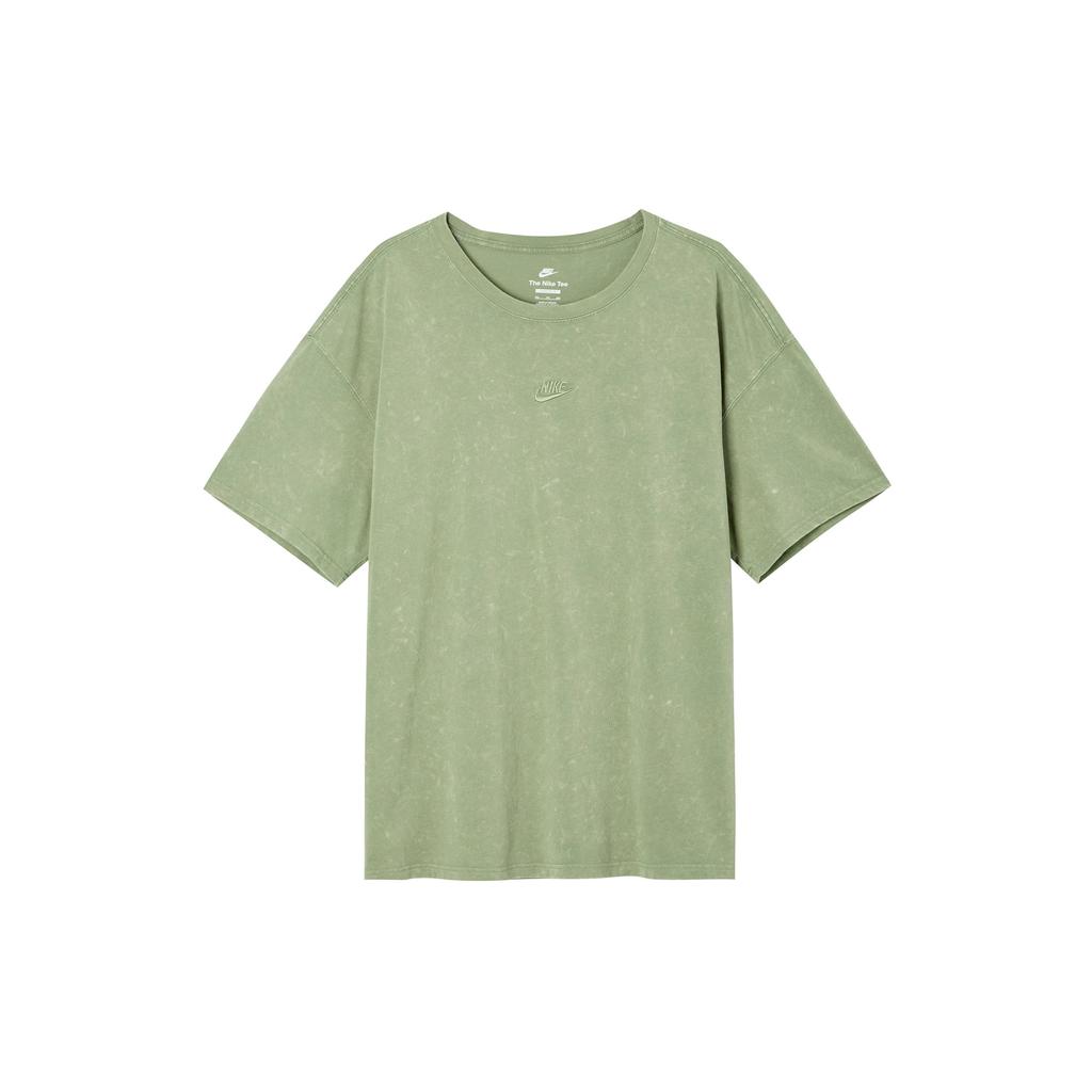 Nike Sportswear Logo Graphic Crew Neck T-Shirt Men Tops Matcha DZ2899-386